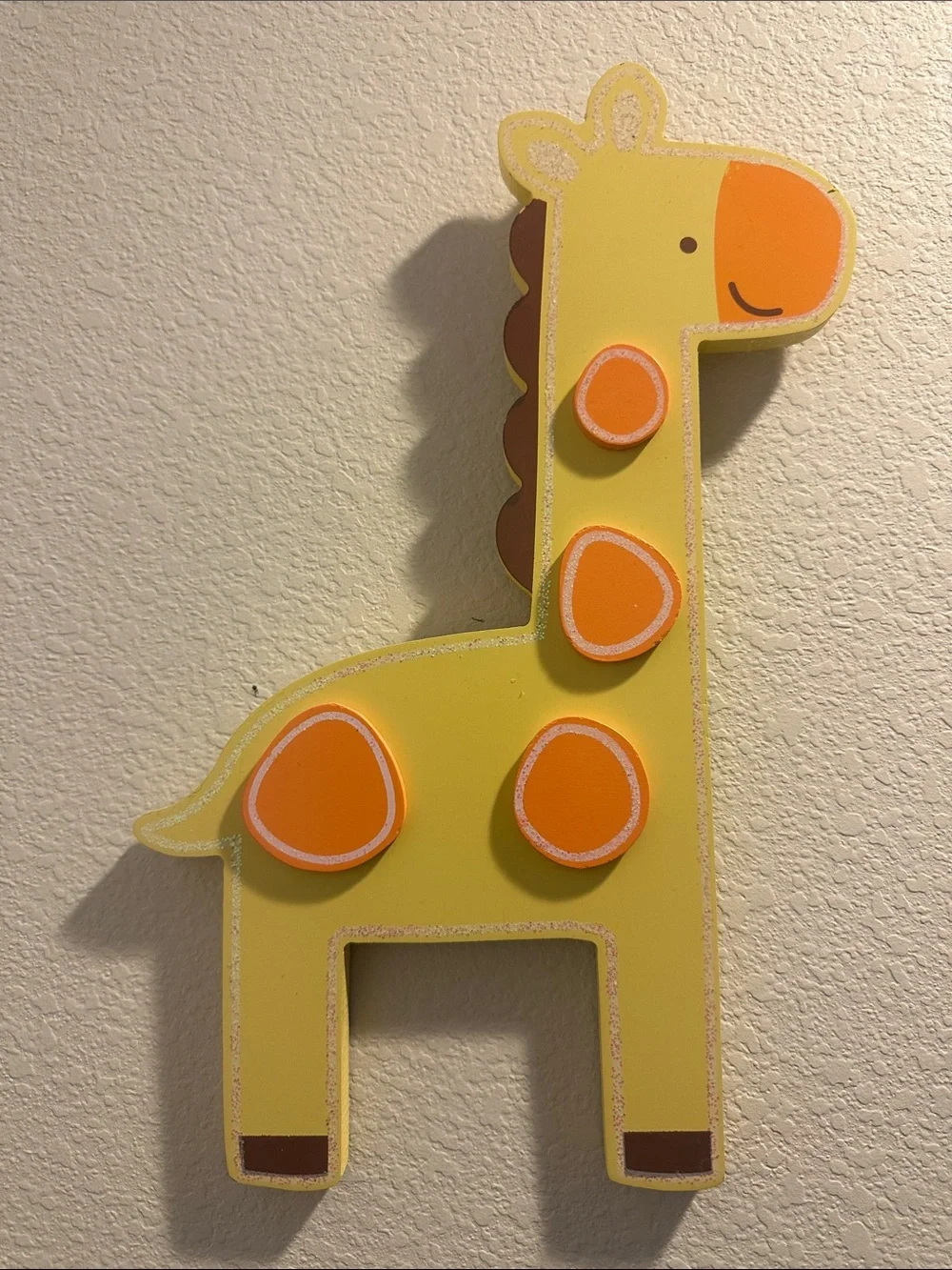 Playful Yellow Safari Animal Wall Decor Set - Unbranded